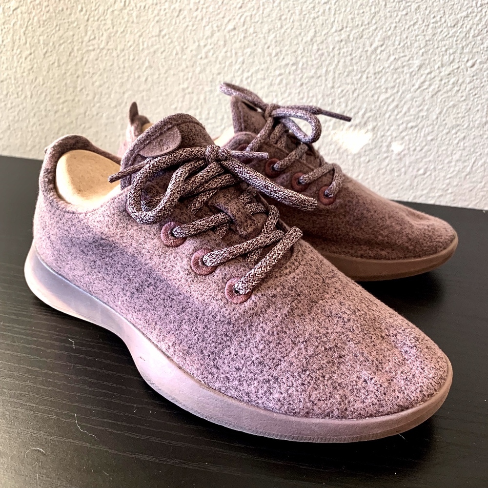 (LIMITED EDITION) Plum Allbirds Wool Runners, W8